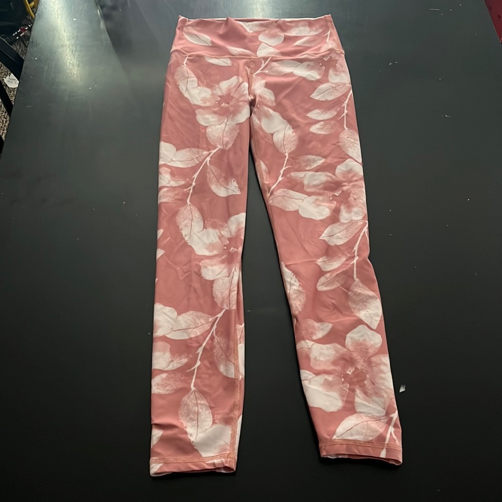 Aerie Leggings with Hidden Pocket, Size Small, Colors White and Dusty Rose